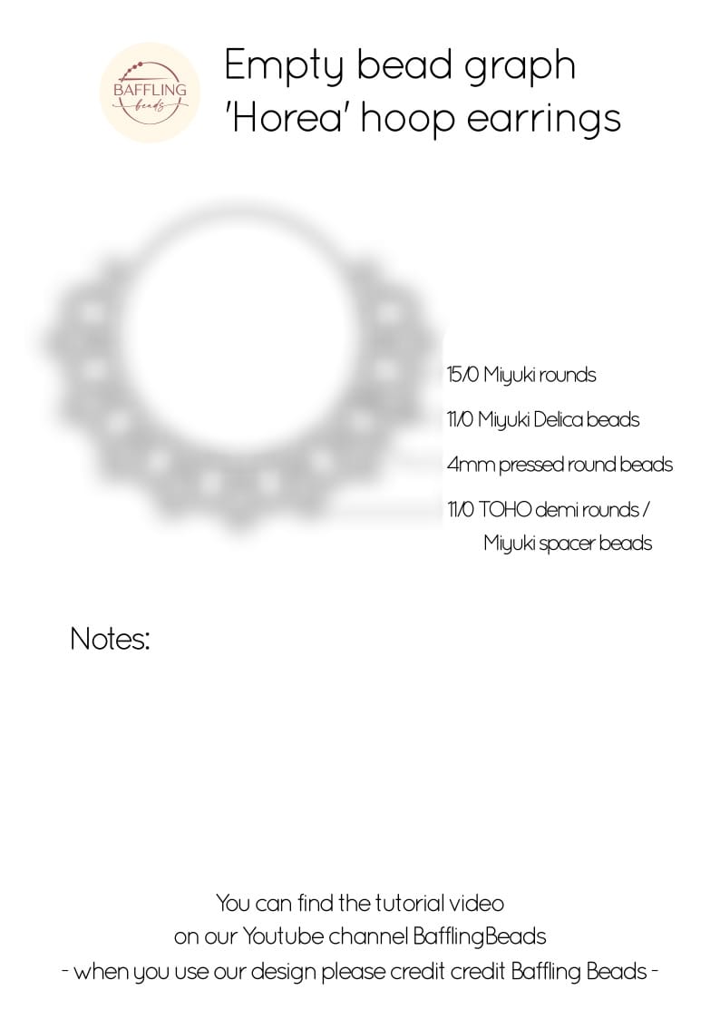 Philippa & Horea - bead graph & color codes