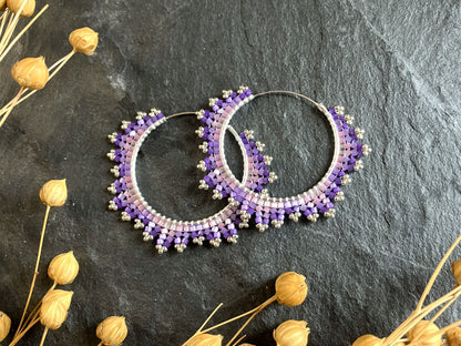 "Estelle" bead kit - lavender blossom