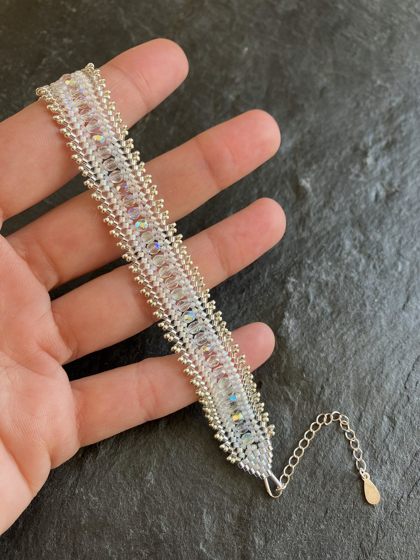 Personalisiertes "Coburn" Armband - Eisblume