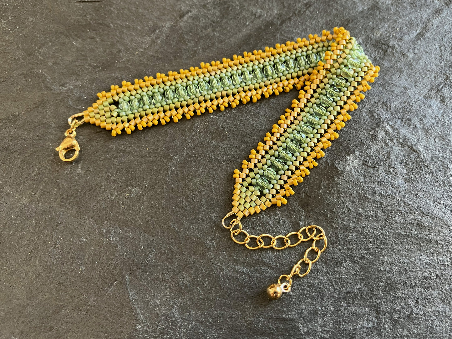 Personalized "Coburn" bracelet - dandelion