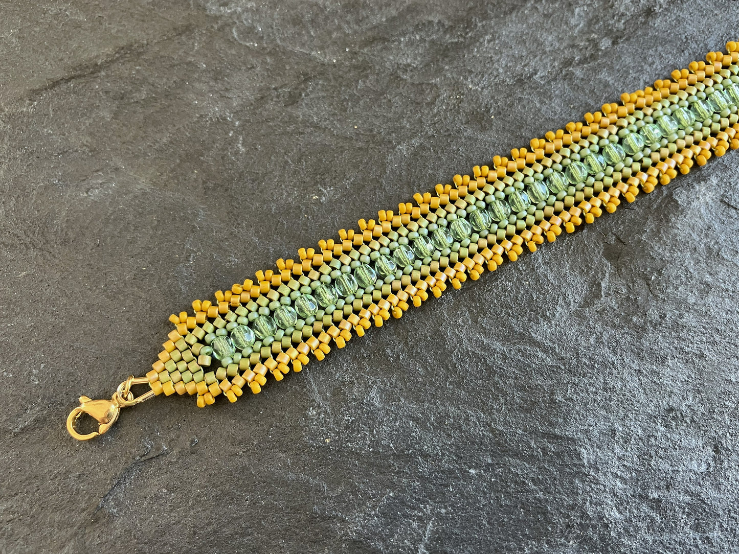 Personalized "Coburn" bracelet - dandelion