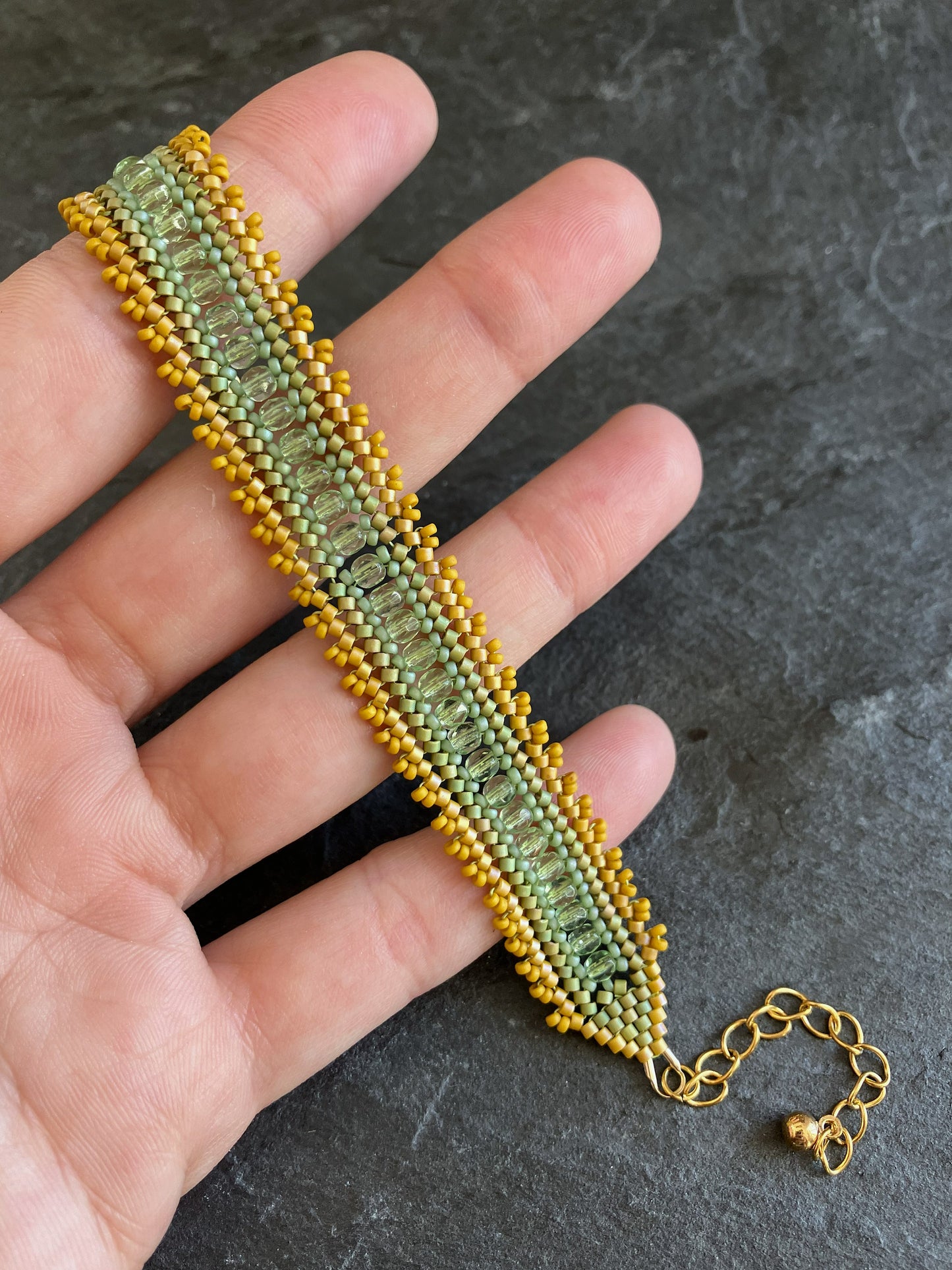 Personalized "Coburn" bracelet - dandelion