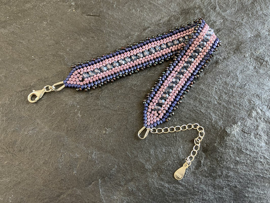 Personalisiertes "Coburn" Armband - Kornblume