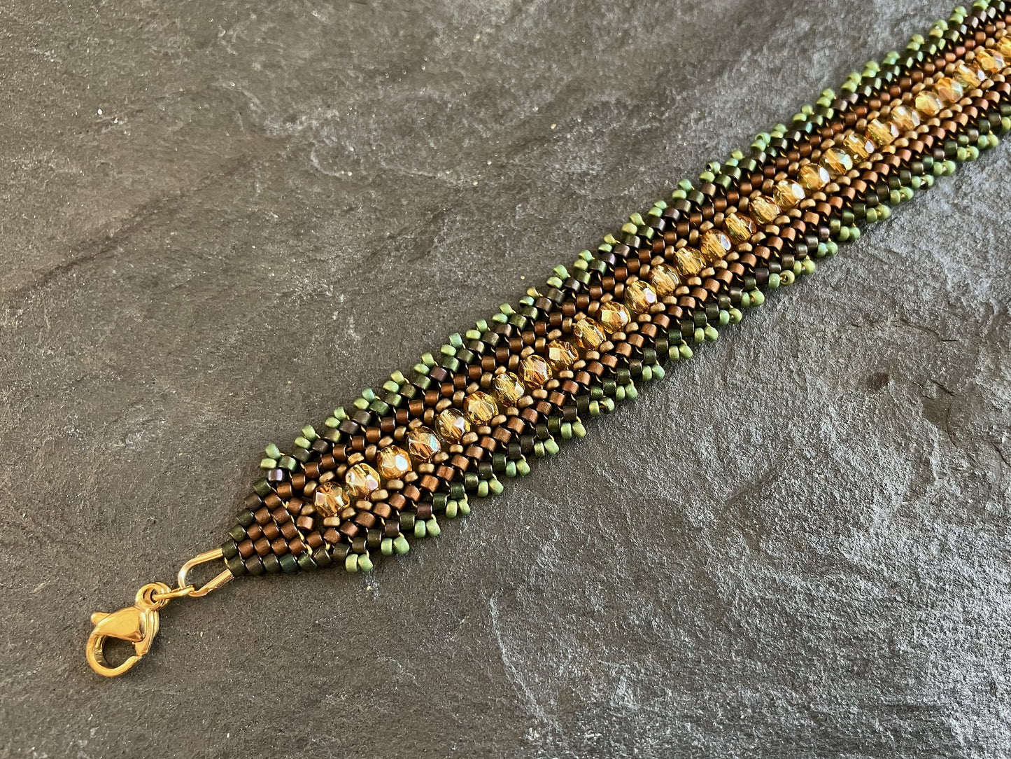 Personalisiertes "Coburn" Armband - Eiche