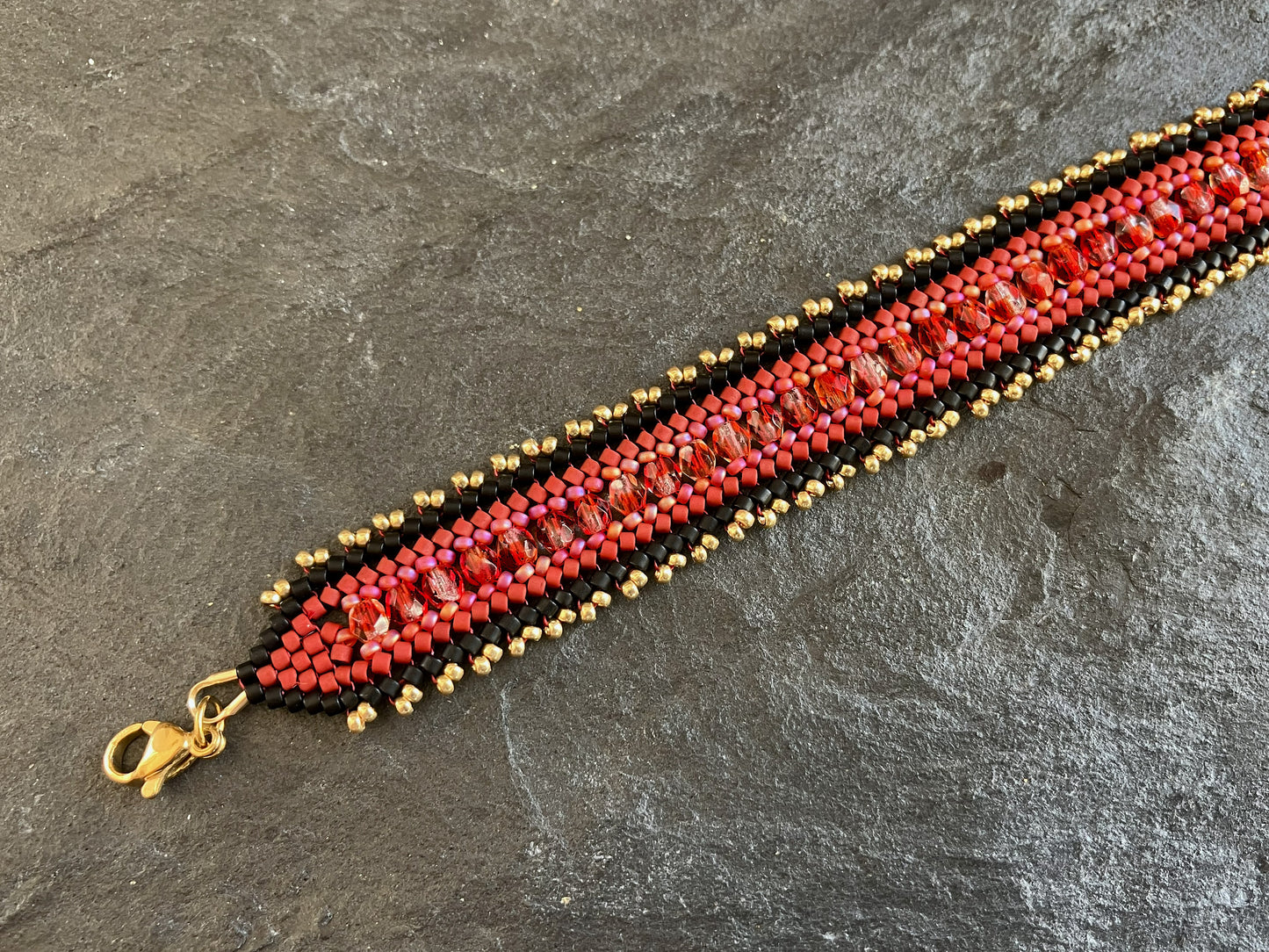 Personalized "Coburn" bracelet - life blood