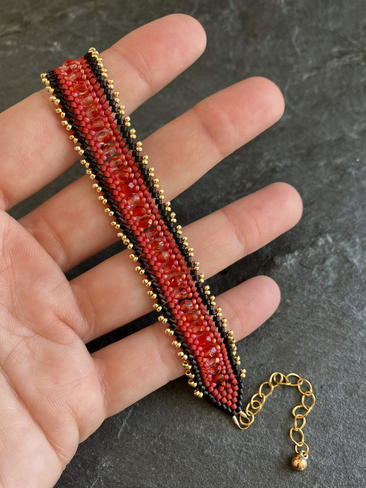 Personalized "Coburn" bracelet - life blood