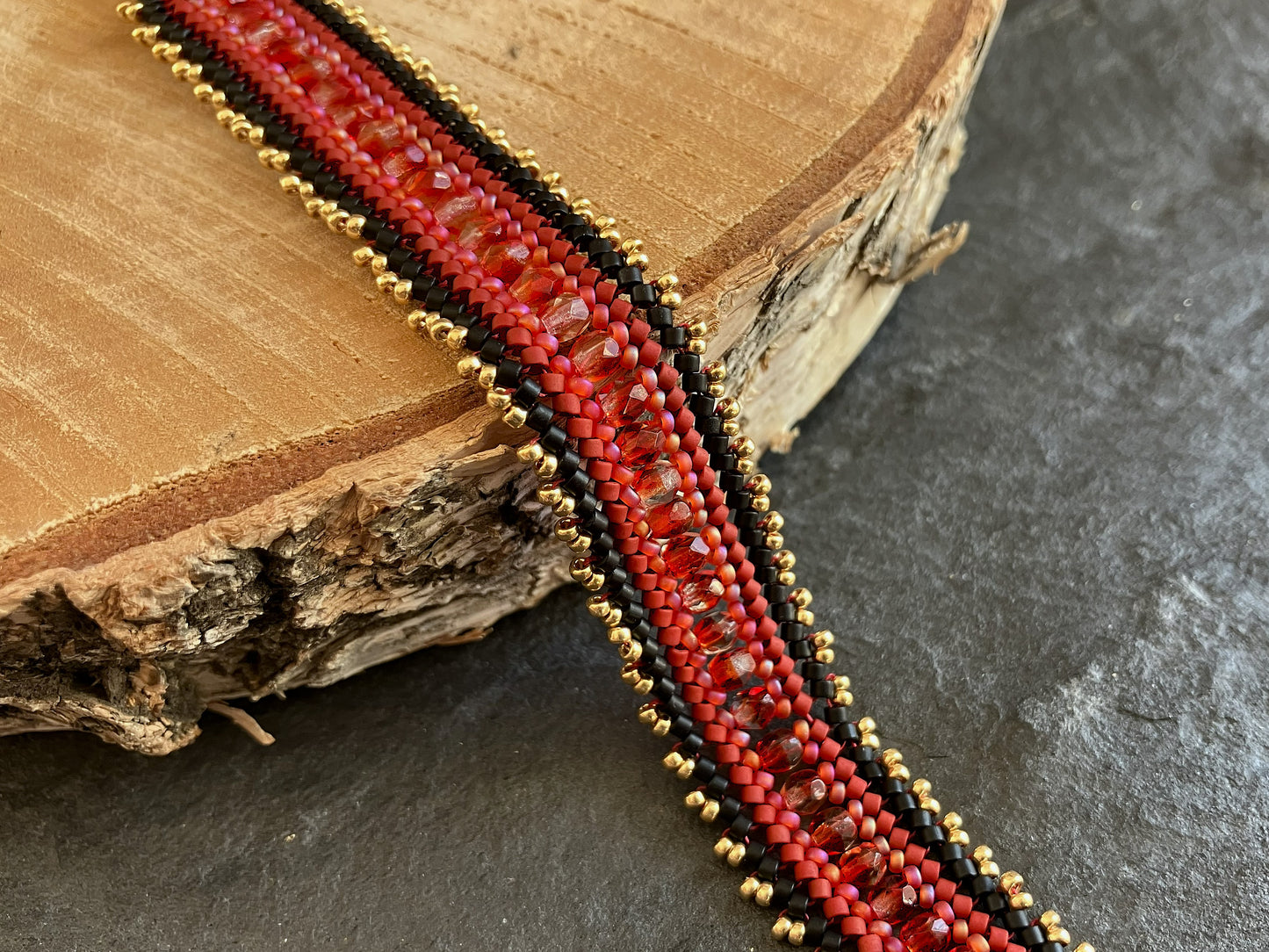 Personalized "Coburn" bracelet - life blood