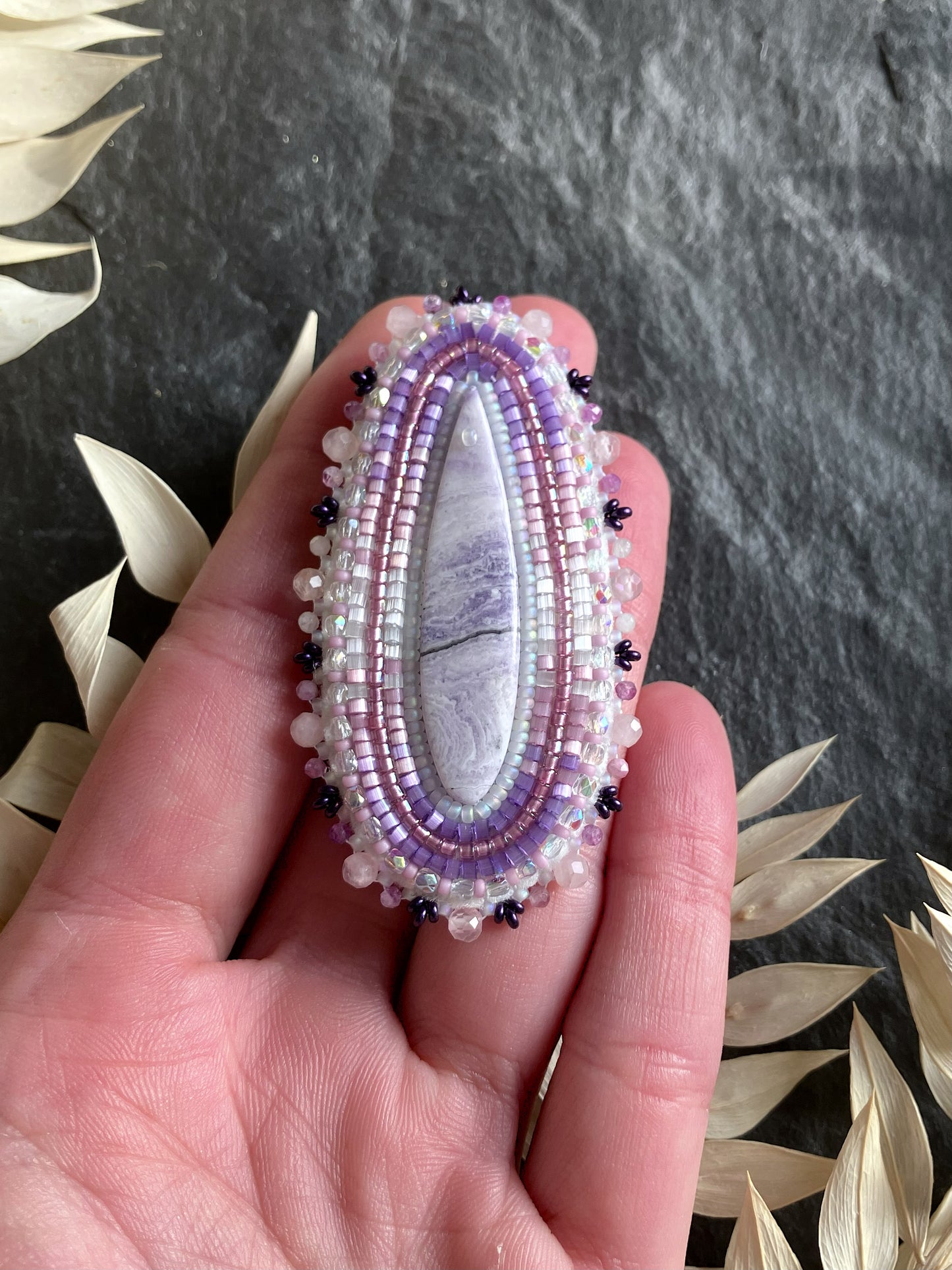 Morado-Opal Ohrringe "Liam" - schillerndes Rosa