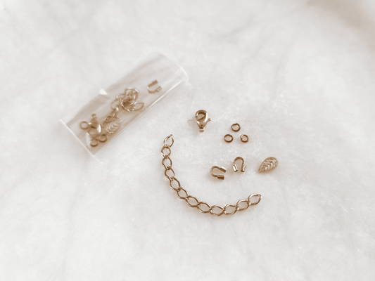 Brass supply kit for "Coburn" bracelets