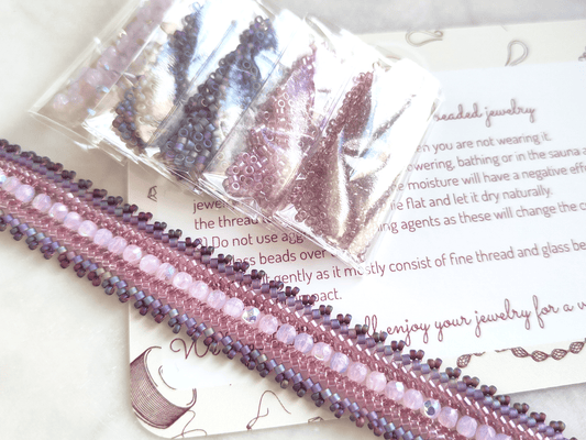 "Coburn" Perlen-Kit - Fliederblüte