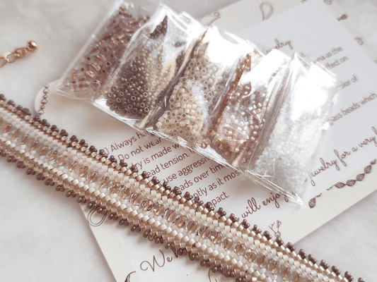 "Coburn" Perlen-Kit - Stille