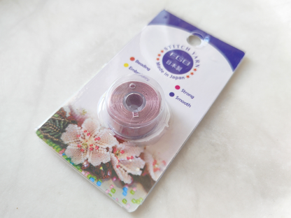 Nylon-Faden 0,1mm - gedecktes Rosa