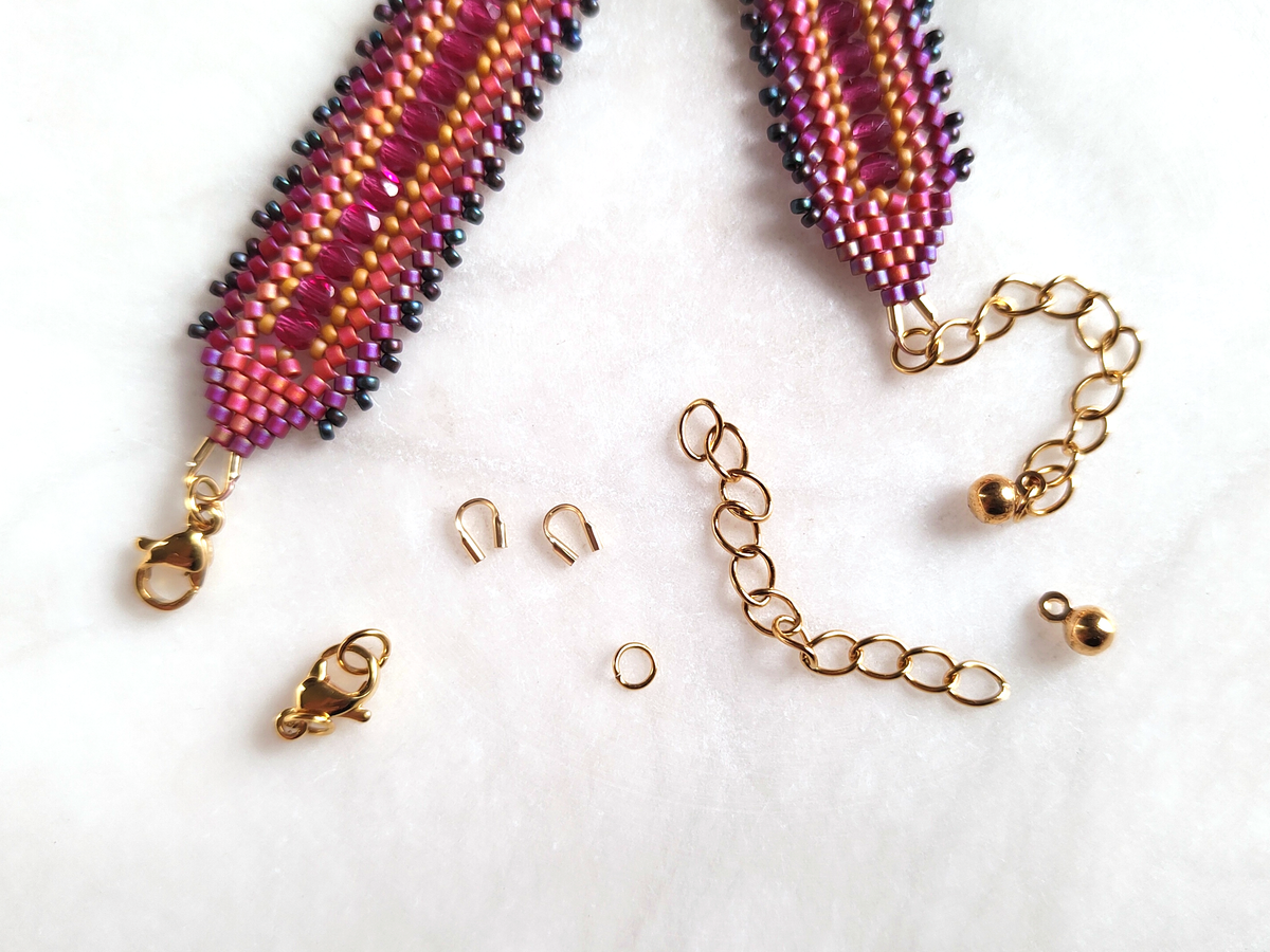 Gold Zubehör-Kit für "Coburn" Armband