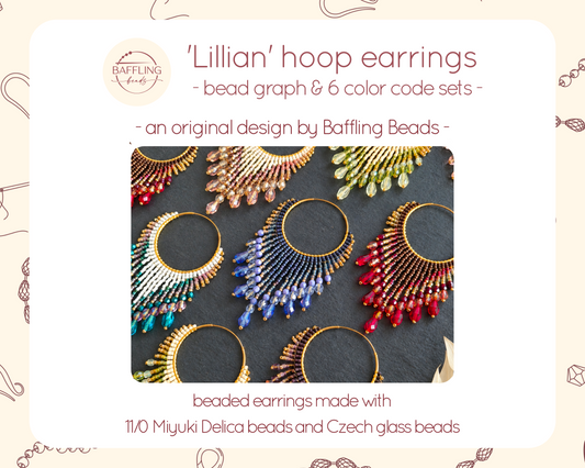Lillian - bead graph & color codes