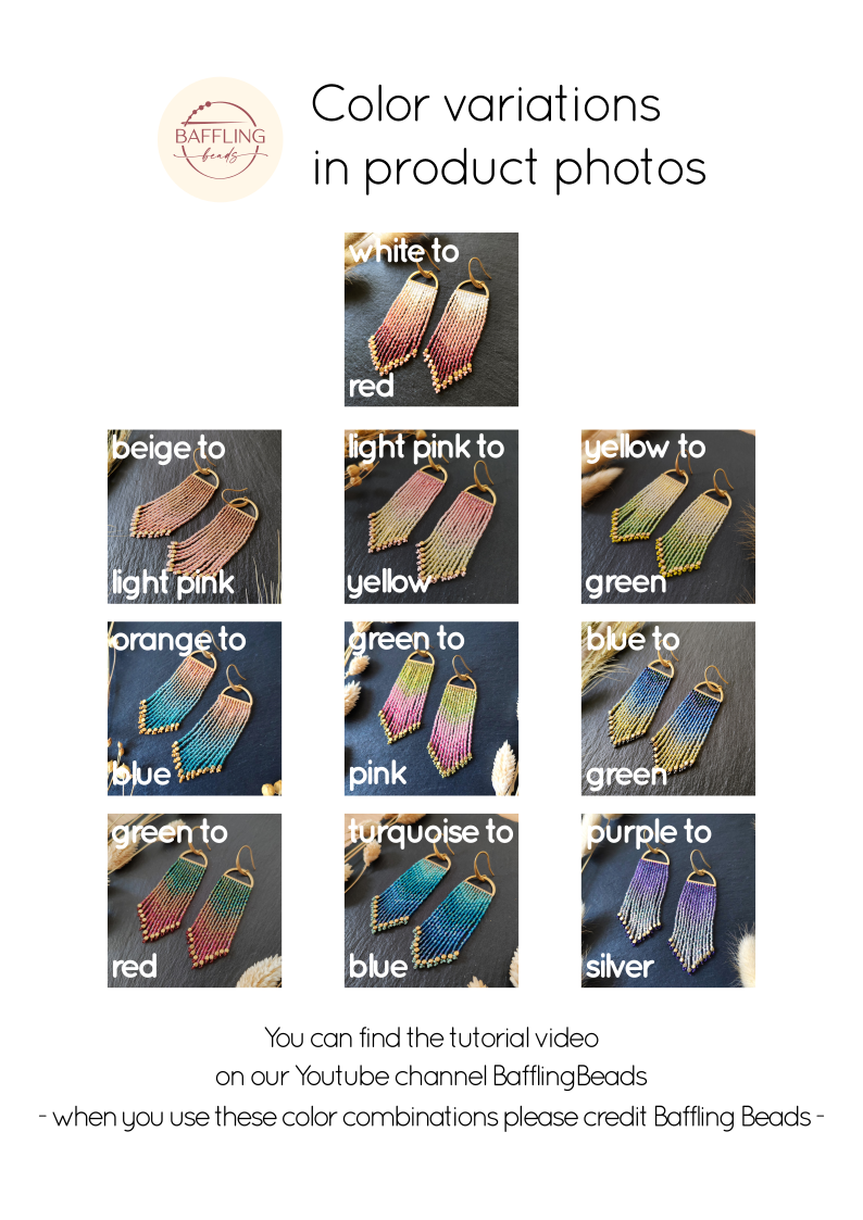 Odoti - bead graph & color codes