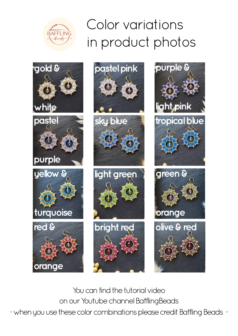 Philippa & Horea - bead graph & color codes