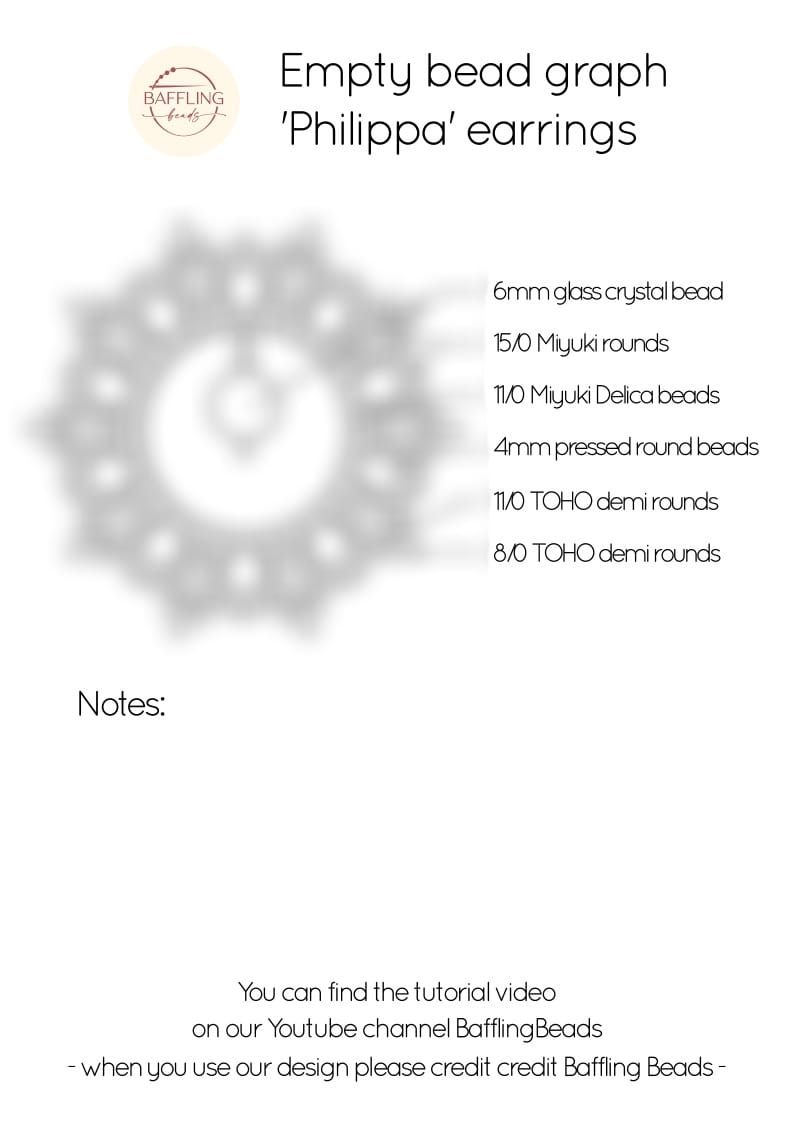 Philippa & Horea - bead graph & color codes