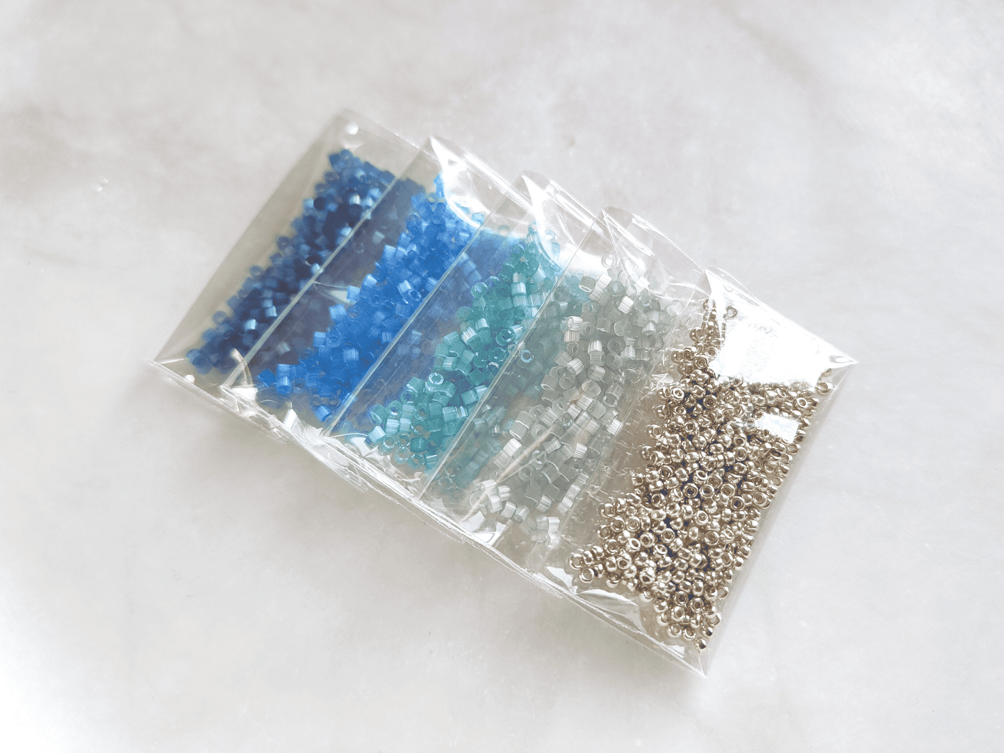 "Estelle" bead kit - ocean wave