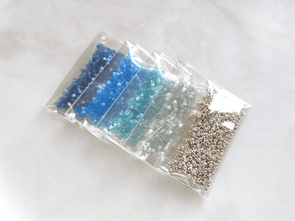 "Estelle" bead kit - ocean wave