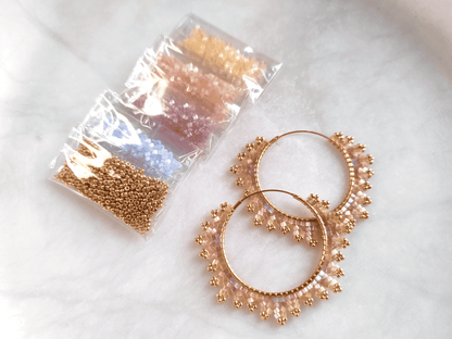 "Estelle" bead kit - pastel spring