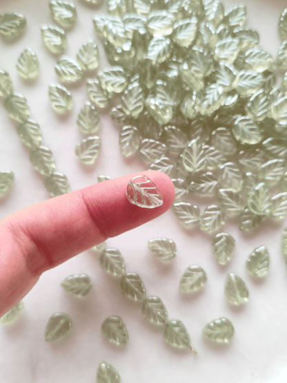 Minzblätter 10mm - helles Salbei