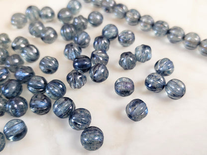 Melonen 8mm - blasses Jeansblau