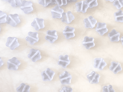 Star beads 8mm - pastel lilac